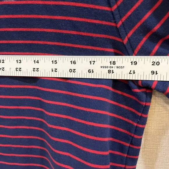 Vineyard Vines 1/4 Botton Pullover Men's Large Striped Long Sleeve Sweater - Picture 7 of 16